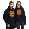Mens Retro Reel Cool Dad Fishing Daddy Vintage Fathers Day Gift  Unisex Hoodie