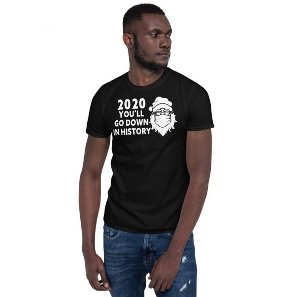 Christmas 2020 quarantined The One Where We Were i Celebrate My Christmas in Quarantine Short-Sleeve Unisex T-Shirt