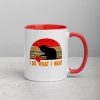 I Do What I Want cat lover Mug with Color Inside