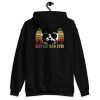Best Cat Dad Ever Vintage Retro Cat Father's day Unisex Hoodie