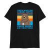 That's What I Do I Drink Coffee I Hate People And I Know Short-Sleeve Unisex T-Shirt