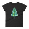 Christmas insect Lover Xmas Dragonfly Christmas Tree Women's short sleeve t-shirt