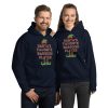 Santa's Favorite Bassoon Player Funny Christmas Gift Unisex Hoodie