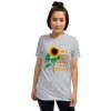 Womens In A World Full Of Grandmas Be a Nana Sunflower Butterfly Short-Sleeve Unisex T-Shirt