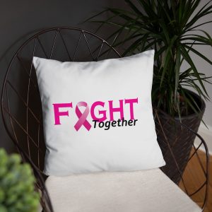 Fight Together World Cancer Day Funny Gifts T-Shirt tshirt for men women Basic Pillow
