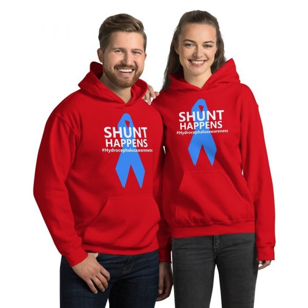 Hydrocephalus Awareness Shunt Happens Hydro Warrior Unisex Hoodie