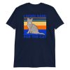 I Work Hard for The Cat Vintage Funny Cat Lover Gift Short-Sleeve Unisex T-Shirt