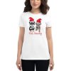 Feliz Navidog Yorkie and Schnauzer Christmas Women's short sleeve t-shirt