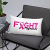 Fight Together World Cancer Day Funny Gifts T-Shirt tshirt for men women Basic Pillow