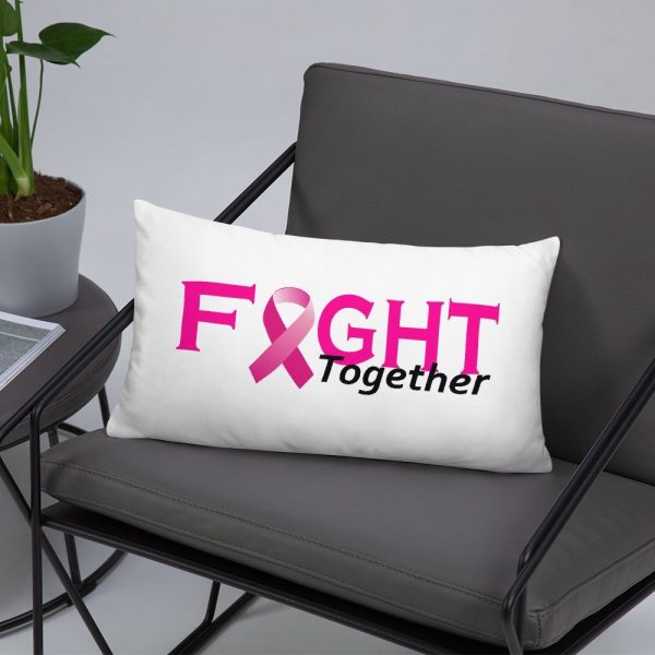 Fight Together World Cancer Day Funny Gifts T-Shirt tshirt for men women Basic Pillow