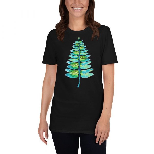 Christmas insect Lover Xmas Dragonfly Christmas Tree Short-Sleeve Unisex T-Shirt