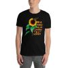 Womens In A World Full Of Grandmas Be a Lovey Sunflower Butterfly Short-Sleeve Unisex T-Shirt