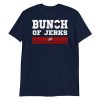 Bunch Of Jerks Shirt Hurricanes / Adult-Bunch of Jerks Carolina Hurricanes Inspired Hockey Raglan Shirt / Bunch of Jerks Hockey Short-Sleeve Unisex T-Shirt