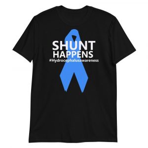 Hydrocephalus Awareness Shunt Happens Hydro Warrior Short-Sleeve Unisex T-Shirt