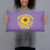 When I Find Myself In Times Of Trouble mother Mary comes to me speaking words of wisdom let it be Tee Hippie Sunflower mother Mary Basic Pillow
