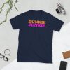 Dunkie Junkie Love Funny Coffee Sayings Novelty Gift Funny Short-Sleeve Unisex T-Shirt