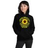 When I Find Myself In Times Of Trouble mother Mary comes to me speaking words of wisdom let it be Tee Hippie Sunflower mother Mary Unisex Hoodie
