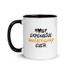 Disney anniversary Mug , Disney husband wife shirts,Disney couple Mug ,Disney hubby wifey, Disney matching Mug , Disney Mug with Color Inside