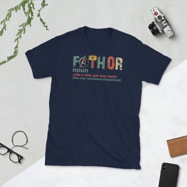 fathor dad and son,Retro Fathor Short-Sleeve Unisex T-Shirt
