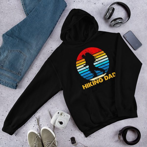 Hiking dad gift Unisex Hoodie