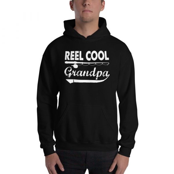 Fishing Reel Cool Grandpa T-Shirt Father’s Day Gifts Father Love Fishing Granpa’s Birthday Gift Ideas Unisex Hoodie