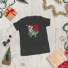 Christmas Dinosaur Tree Rex Pajamas , Tree Rex, T-Rex , Xmas Gifts Youth Short Sleeve T-Shirt