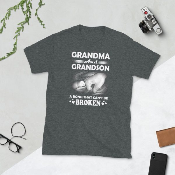 grandma and grandson mother day Gift for men women  Short-Sleeve Unisex T-Shirt