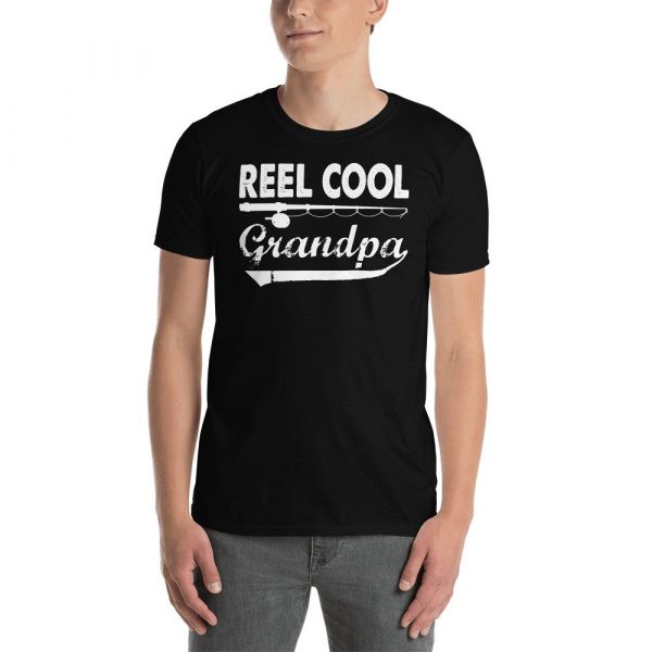 Fishing Reel Cool Grandpa T-Shirt Father's Day Gifts Father Love Fishing Granpa's Birthday Gift Ideas Men Women Short-Sleeve Unisex T-Shirt