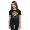 45446 Beige AF 45% against 45 Yoga Namaste Youth Short Sleeve T-Shirt