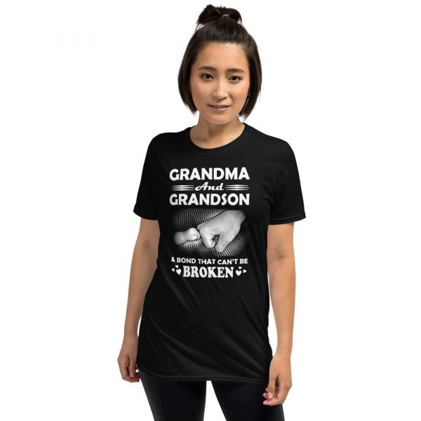 grandma and grandson mother day Gift for men women  Short-Sleeve Unisex T-Shirt