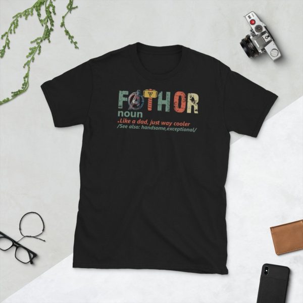 fathor dad and son,Retro Fathor Short-Sleeve Unisex T-Shirt