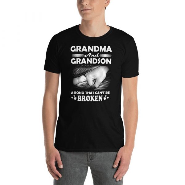 grandma and grandson mother day Gift for men women  Short-Sleeve Unisex T-Shirt