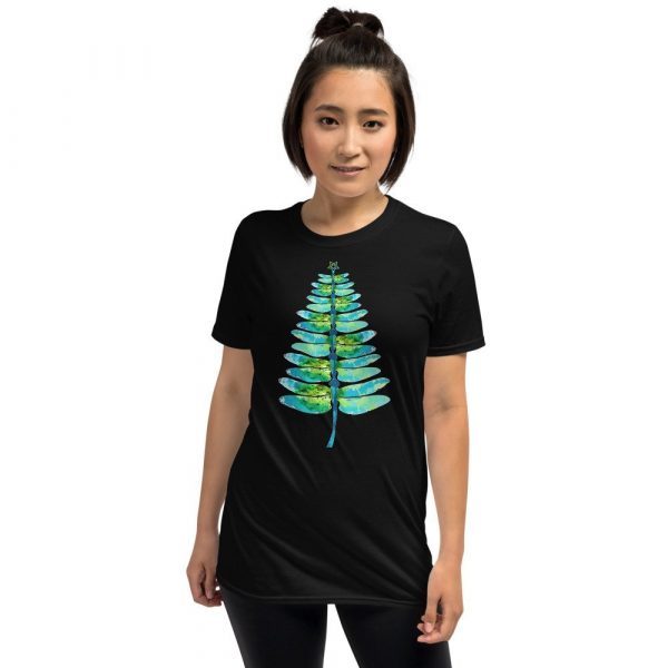 Christmas insect Lover Xmas Dragonfly Christmas Tree Short-Sleeve Unisex T-Shirt
