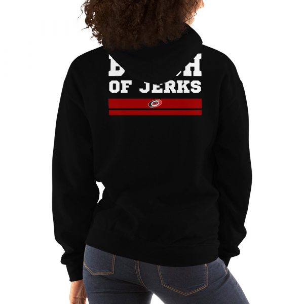 Bunch Of Jerks Shirt Hurricanes / Adult-Bunch of Jerks Carolina Hurricanes Inspired Hockey Raglan Shirt / Bunch of Jerks Hockey  Unisex Hoodie