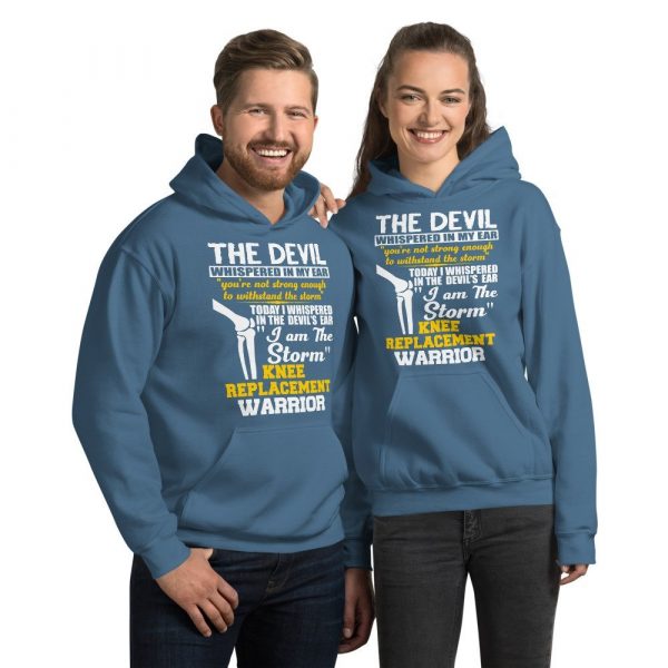 Knee Surgery Shirt I am the Storm Knee Replacement Warrior T-shirt New Knee Knee Replacement Shirt Join Replacement Shirt Surgery GiftUnisex Hoodie