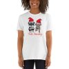 Feliz Navidog Yorkie and Schnauzer Christmas Short-Sleeve Unisex T-Shirt