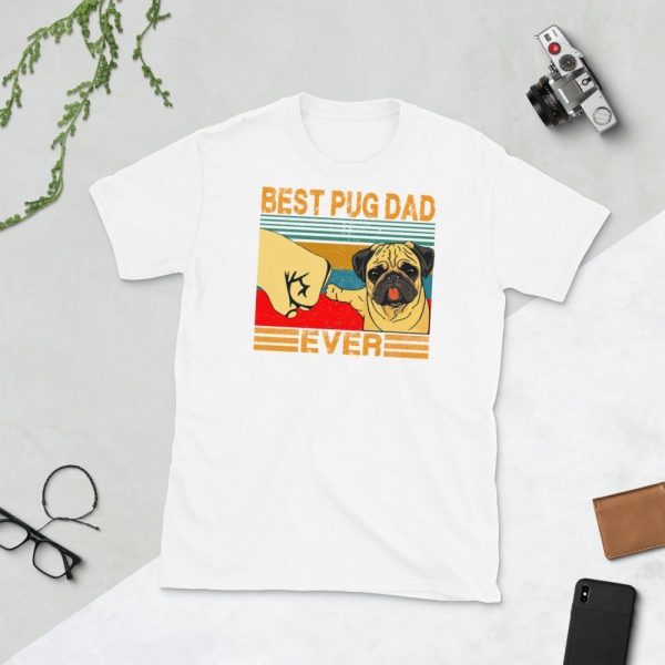 Best Pug ever gift for dad father day gift Unisex for Men women