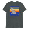 I Work Hard for The Cat Vintage Funny Cat Lover Gift Short-Sleeve Unisex T-Shirt