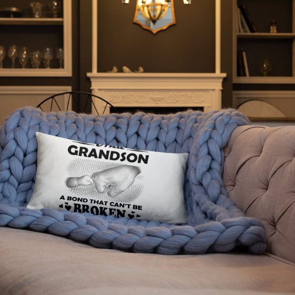 grandma and grandson mother day Gift  Basic Pillow