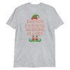 Santa's Favorite Bassoon Player Funny Christmas Gift Short-Sleeve Unisex T-Shirt