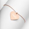 Customized Engraved Silver Heart Necklace Necklace Customized Name Engraved Silver Heart Necklace