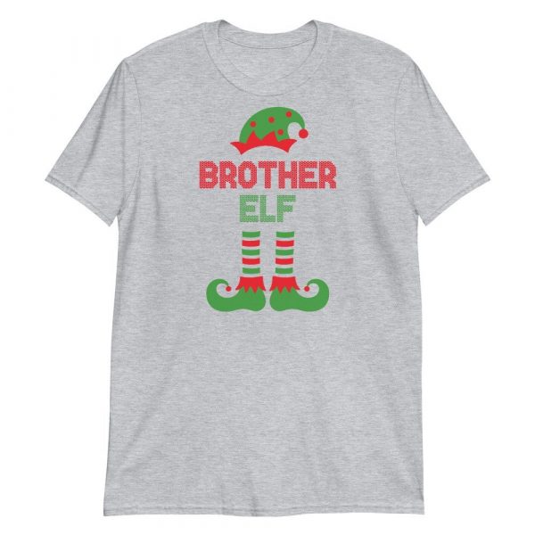 Christmas Brother Elf Short-Sleeve Unisex T-Shirt