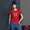 Feliz Navidog Yorkie and Schnauzer Christmas Women's short sleeve t-shirt