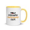 Disney anniversary Mug , Disney husband wife shirts,Disney couple Mug ,Disney hubby wifey, Disney matching Mug , Disney Mug with Color Inside