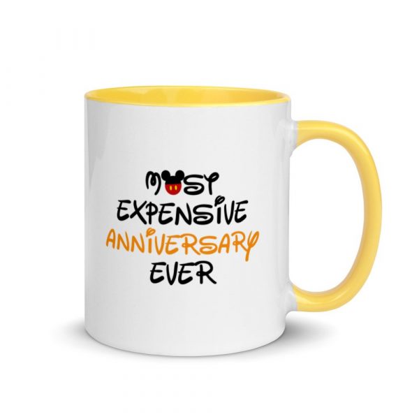 Disney anniversary Mug , Disney husband wife shirts,Disney couple Mug ,Disney hubby wifey, Disney matching Mug , Disney Mug with Color Inside