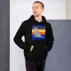 I Work Hard for The Cat Vintage Funny Cat Lover Gift Unisex Hoodie