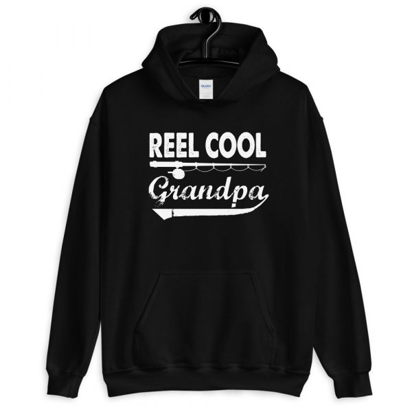 Fishing Reel Cool Grandpa T-Shirt Father’s Day Gifts Father Love Fishing Granpa’s Birthday Gift Ideas Unisex Hoodie