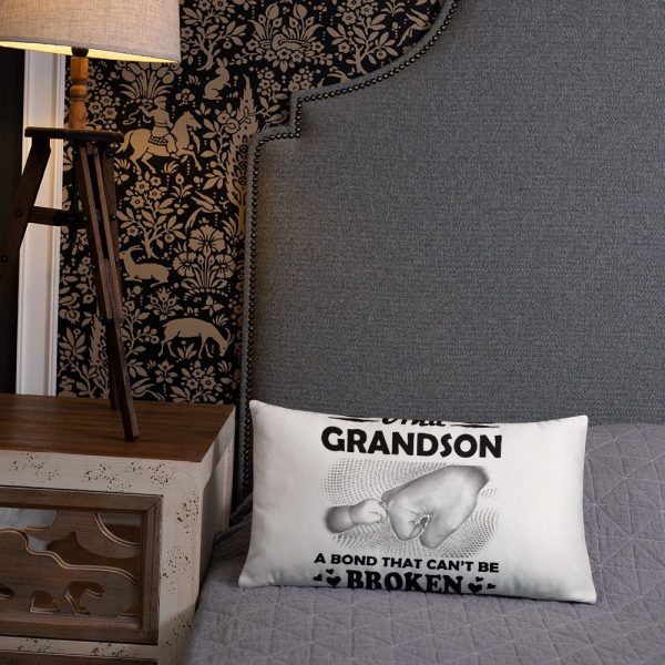 grandma and grandson mother day Gift  Basic Pillow