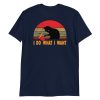 I Do What I Want cat lover Short-Sleeve Unisex T-Shirt