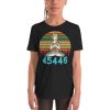 45446 Beige AF 45% against 45 Yoga Namaste Youth Short Sleeve T-Shirt
